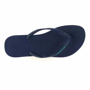 HAVAIANAS SLIM LOGO METALLIC grand choix 19