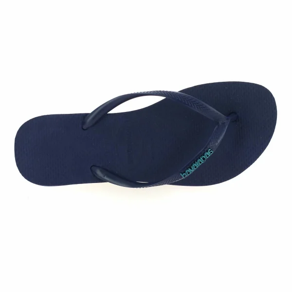 HAVAIANAS SLIM LOGO METALLIC grand choix 7