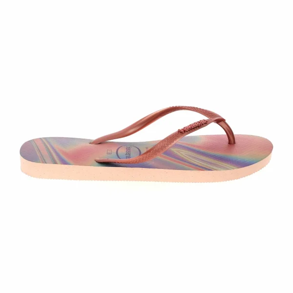 HAVAIANAS SLIM IRIDESENT shopping pas cher 3